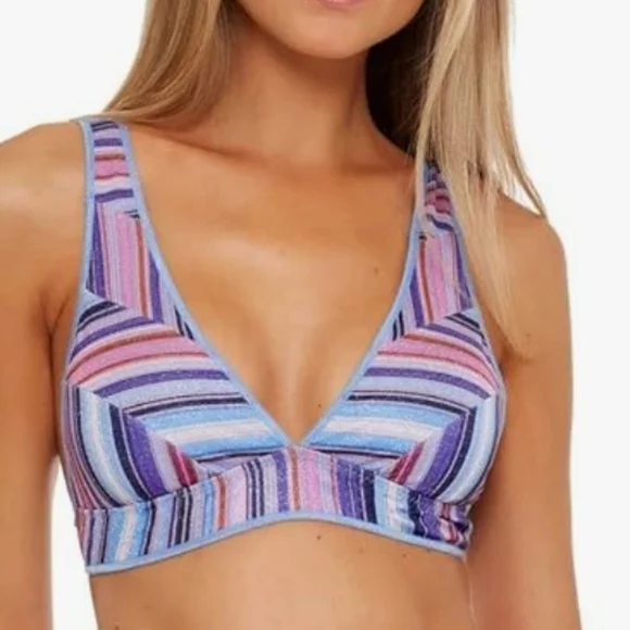 Becca by Rebecca Virtue South Coast Teagan Halter Top Multi/Starry Night